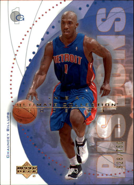 2002-03 Ultimate Collection #15 Chauncey Billups