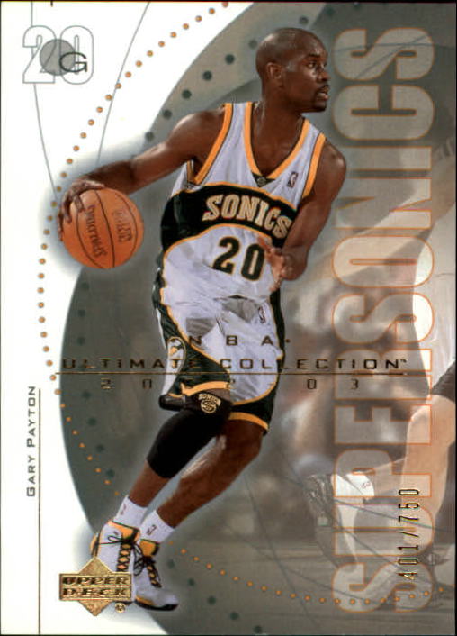 2002-03 Ultimate Collection #60 Gary Payton