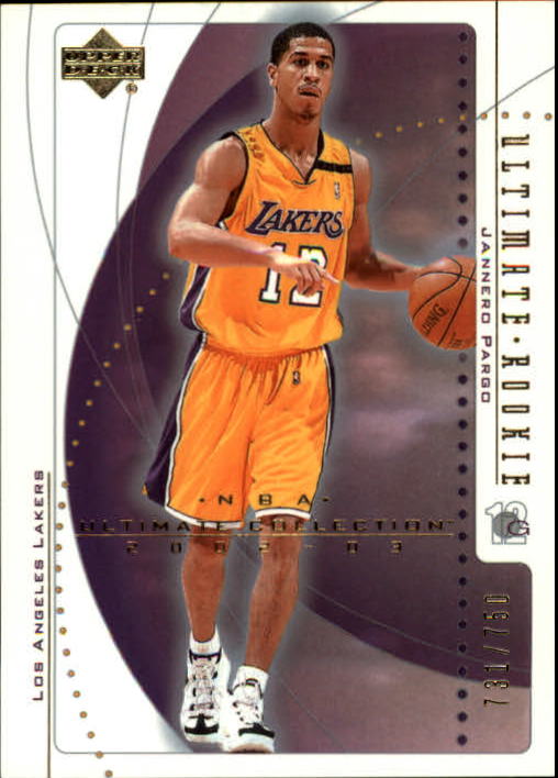 2002-03 Ultimate Collection #119 Jannero Pargo RC