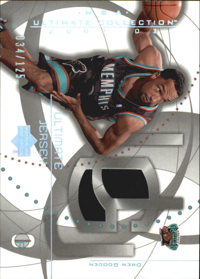 2002-03 Ultimate Collection Jerseys Silver #DG Drew Gooden