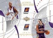 2002-03 Ultimate Collection Jerseys Dual #SMSM Stephon Marbury/Shawn Marion