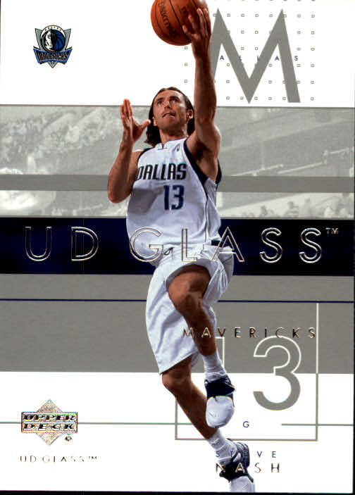 2002-03 UD Glass #15 Steve Nash