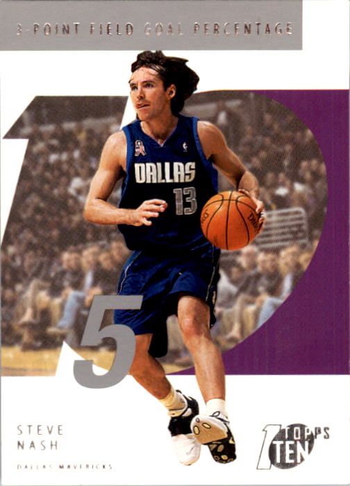2002-03 Topps Ten #75 Steve Nash
