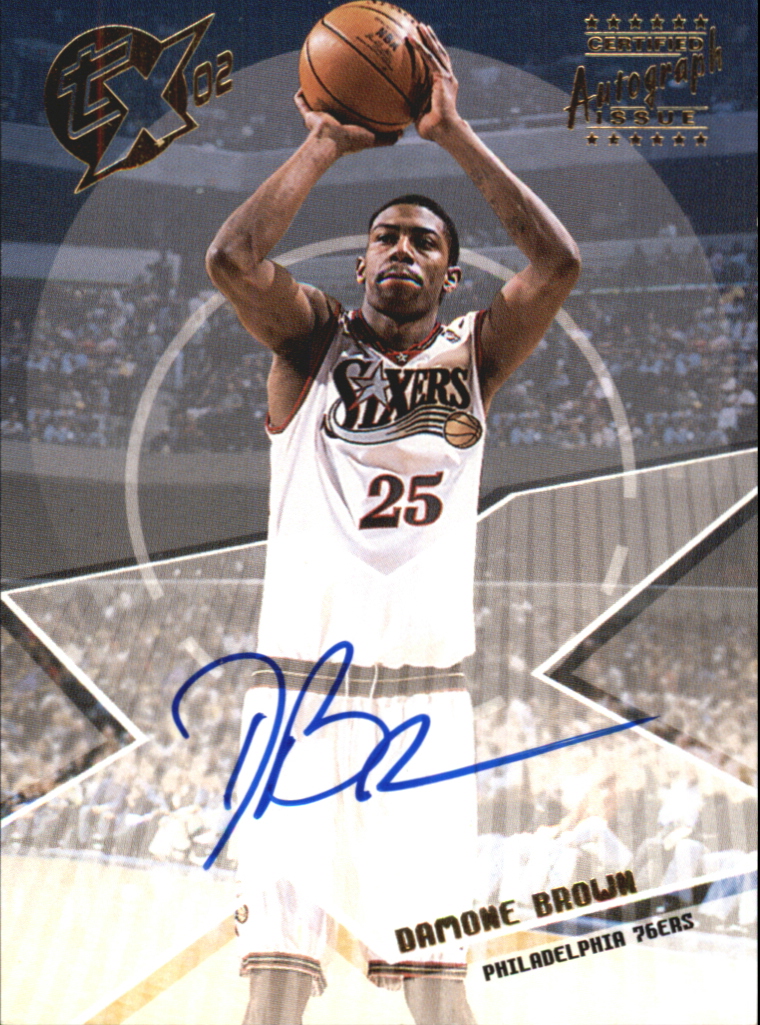 2002-03 Topps Xpectations Autographs #XADB Damone Brown A