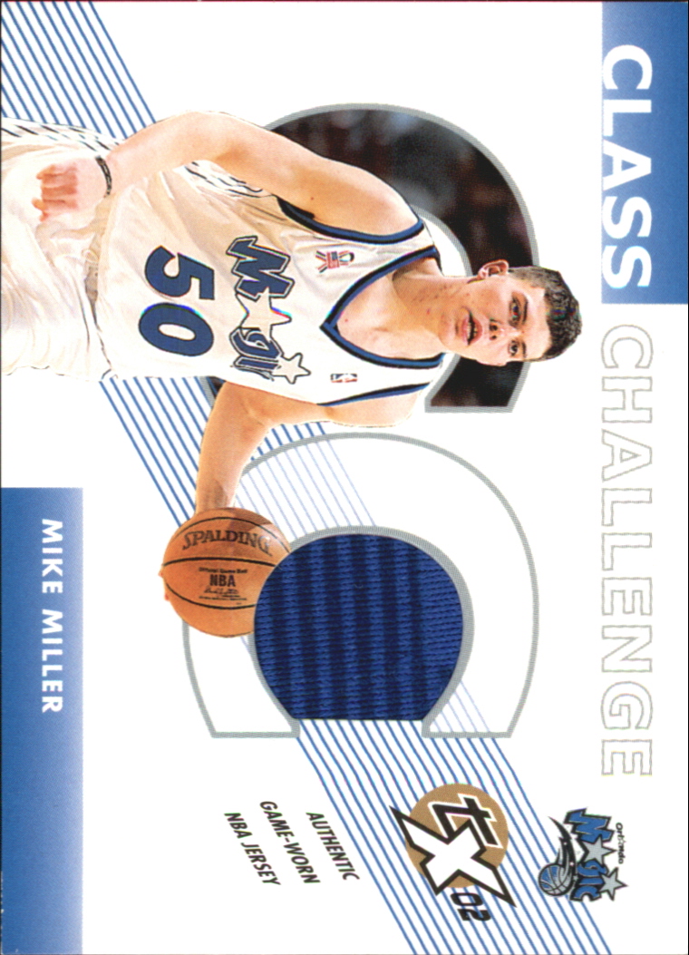2002-03 Topps Xpectations Class Challenge Relics #CCMM Mike Miller D