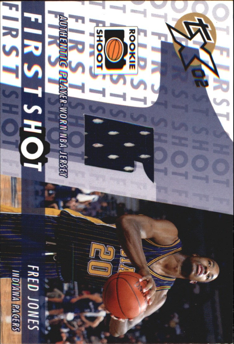 2002-03 Topps Xpectations First Shot Relics #FSFJ Fred Jones