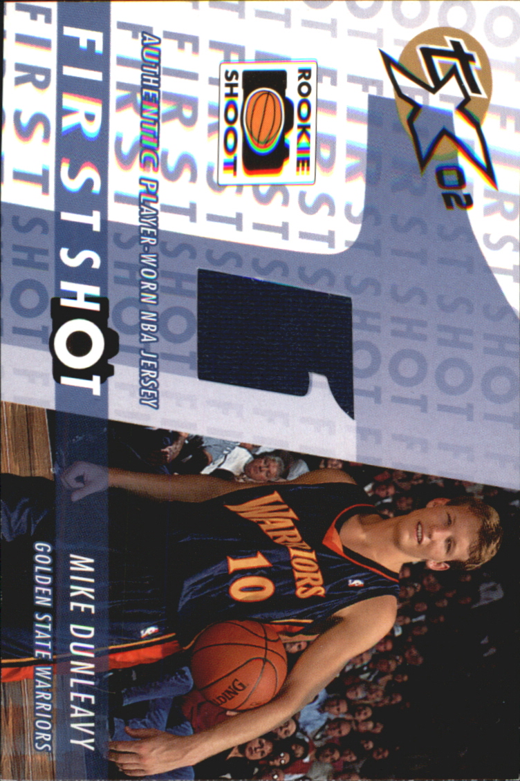 2002-03 Topps Xpectations First Shot Relics #FSMD Mike Dunleavy
