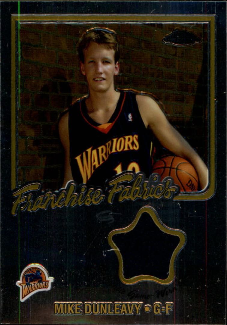 2002-03 Topps Chrome Franchise Fabric Relics #FFMD Mike Dunleavy