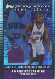 2002-03 Topps Jersey Edition Black #JEAST Amare Stoudemire H