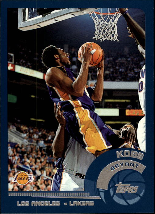2002-03 Topps #25 Kobe Bryant