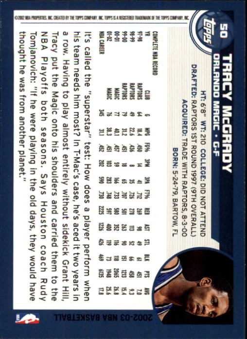 Tracy McGrady cards (1998-2021) Magic Raptors Rockets - You Choose - Picture 123 of 275