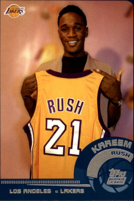 2002-03 Topps #204 Kareem Rush RC