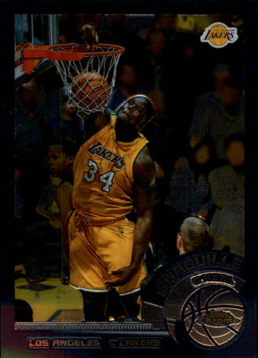 2002-03 Topps Chrome #1 Shaquille O'Neal