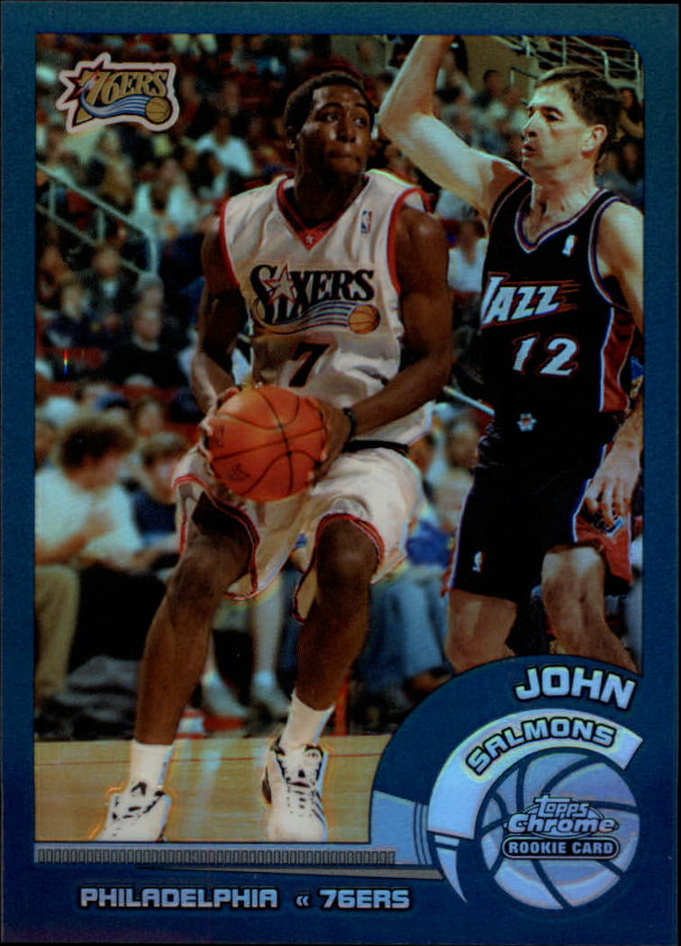 2002-03 Topps Chrome Refractors #156 John Salmons