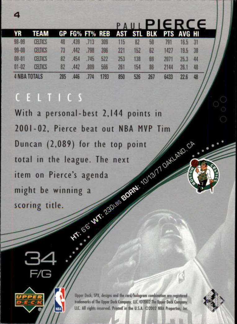 Paul Pierce cards (1999-2021) Celtics Nets - You Choose - Bild 79 von 360