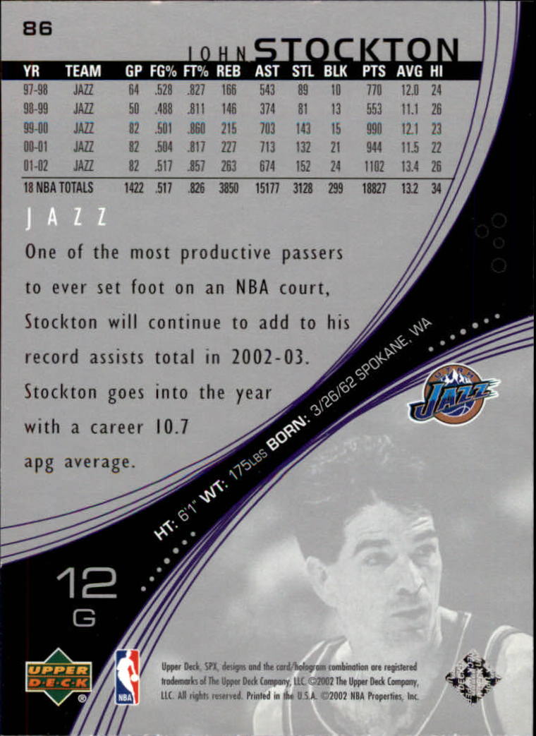 John Stockton cards (1989-2021) Jazz - You Choose - Bild 208 von 284