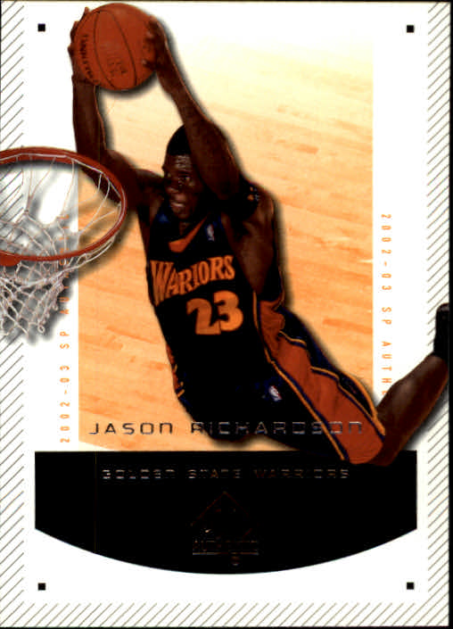 2002-03 SP Authentic #25 Jason Richardson