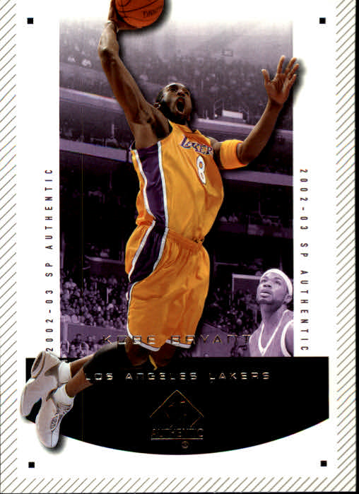 2002-03 SP Authentic #37 Kobe Bryant