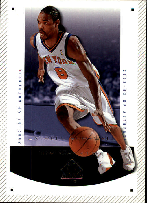 2002-03 SPx - Latrell Sprewell #58 for sale online | eBay