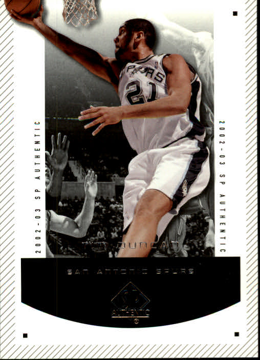 Authentic Jersey San Antonio Spurs 2002-03 Tim Duncan