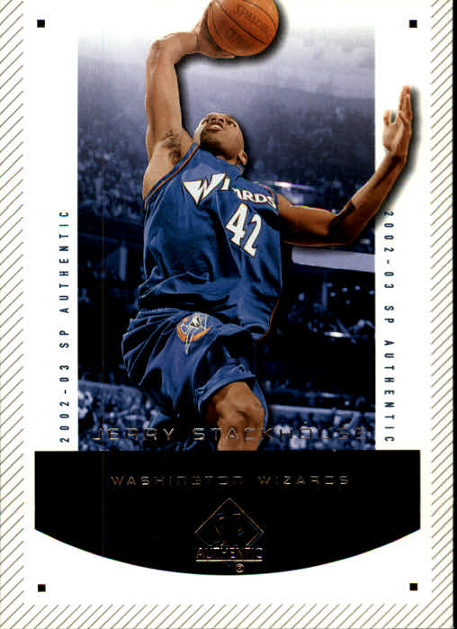2002-03 SP Authentic #98 Jerry Stackhouse