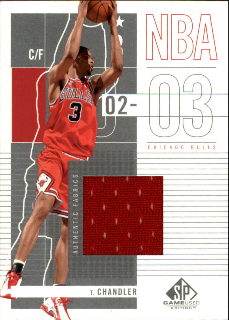 2002-03 SP Game Used #13 Tyson Chandler JSY
