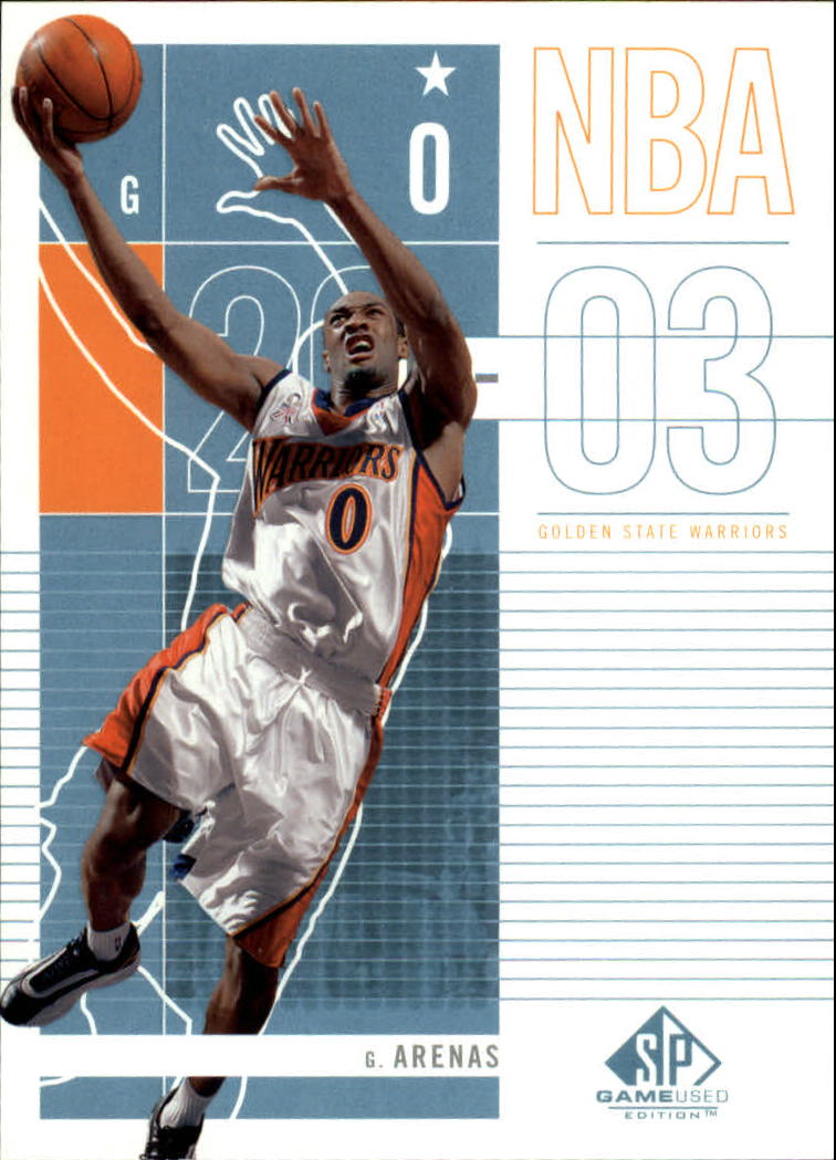 2002-03 SP Game Used #31 Gilbert Arenas