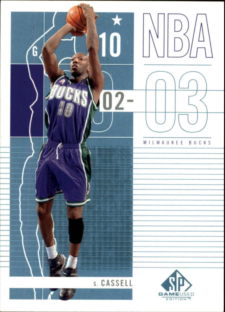2002-03 SP Game Used #55 Sam Cassell