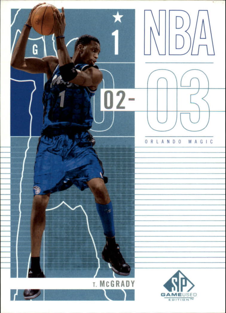 2002-03 SP Game Used #68 Tracy McGrady
