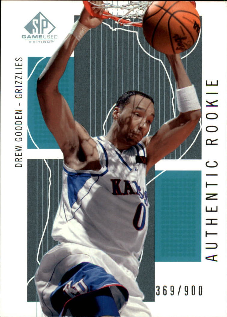 2002-03 SP Game Used #105 Drew Gooden RC