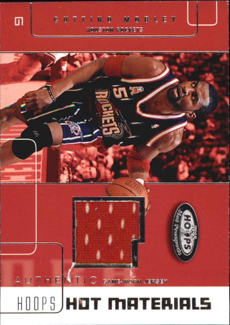 2002-03 Hoops Hot Prospects Hot Materials #20 Cuttino Mobley