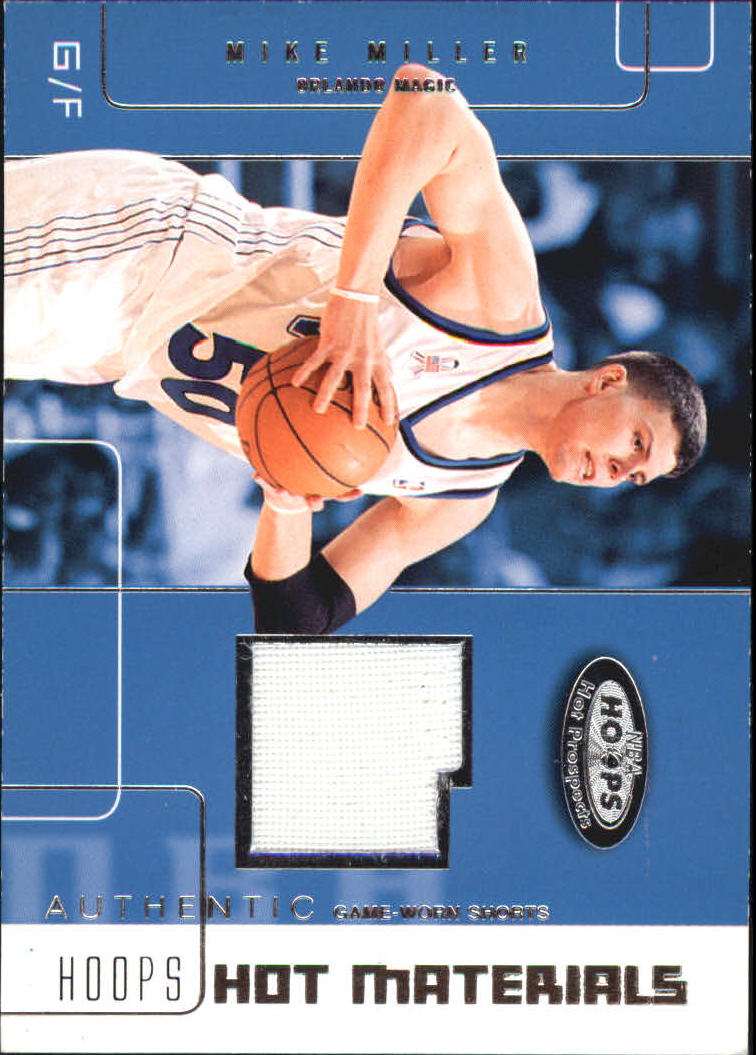 2002-03 Hoops Hot Prospects Hot Materials #26 Mike Miller