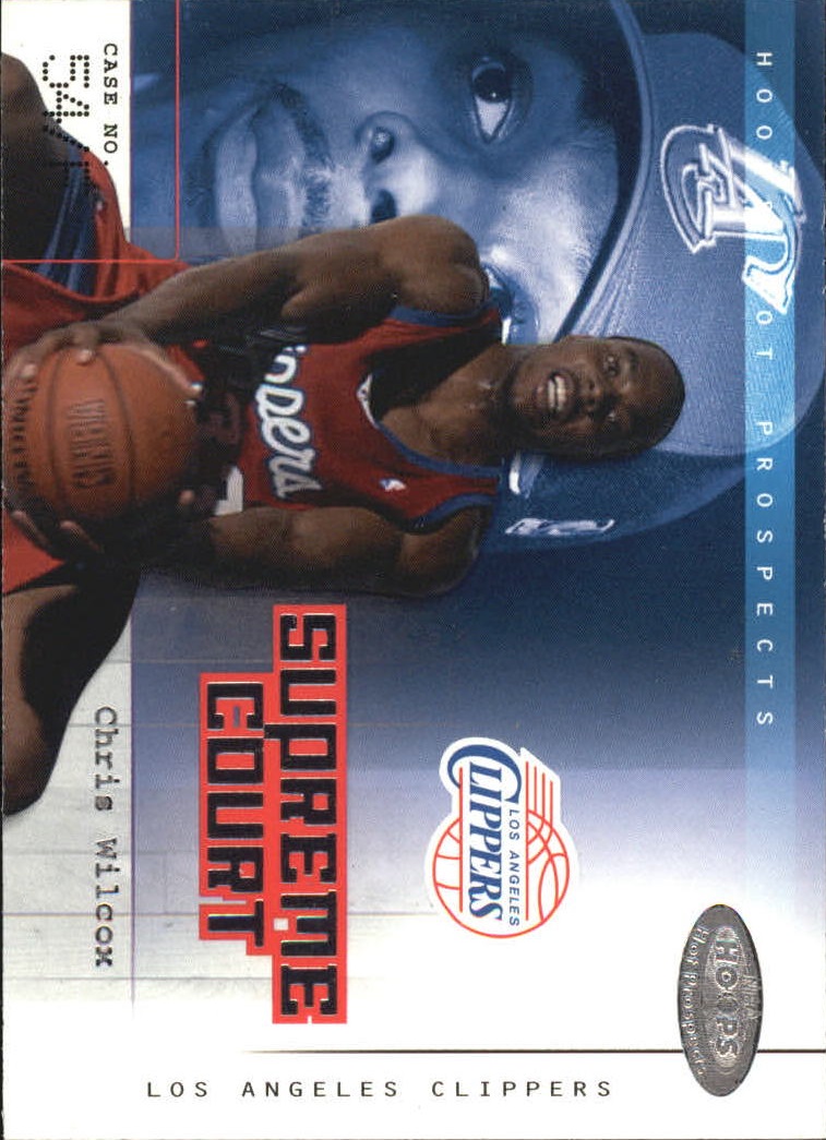 2002-03 Hoops Hot Prospects Supreme Court #7 Chris Wilcox