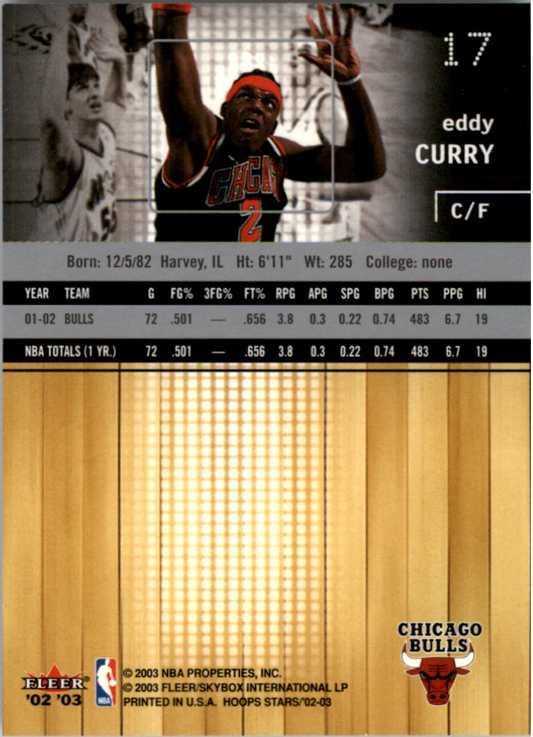 2002-03 NBA Hoops Stars - #142 David Robinson