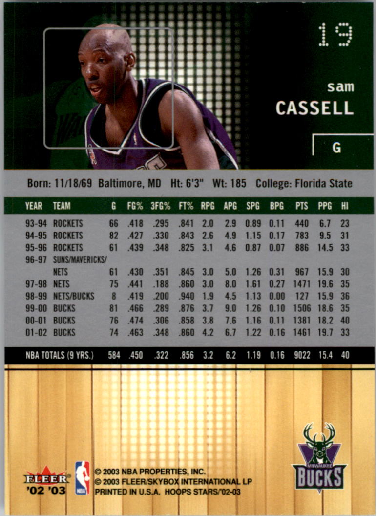 2002-03 NBA Hoops Stars - #142 David Robinson