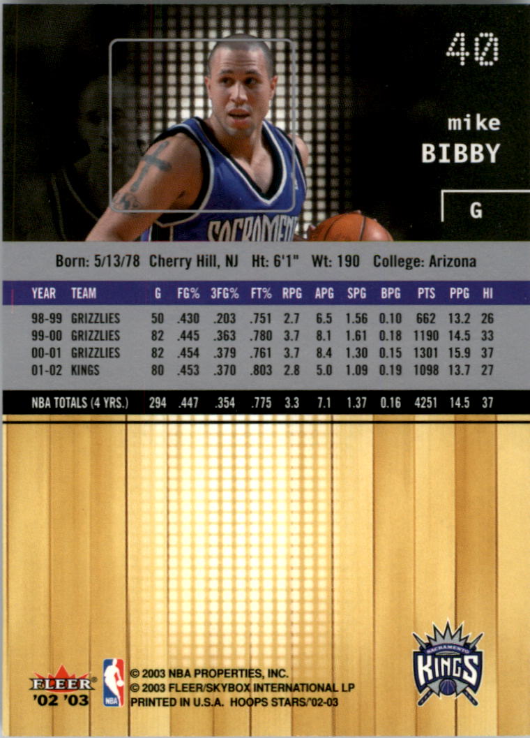 2002-03 NBA Hoops Stars - #142 David Robinson