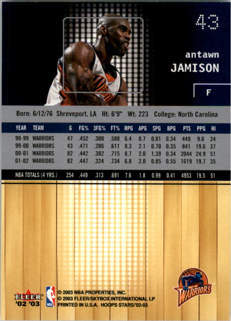 2002-03 NBA Hoops Stars - #142 David Robinson