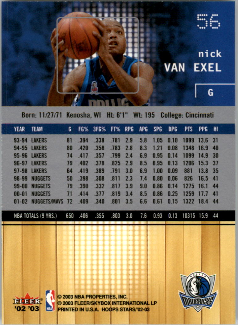 2002-03 NBA Hoops Stars - #142 David Robinson