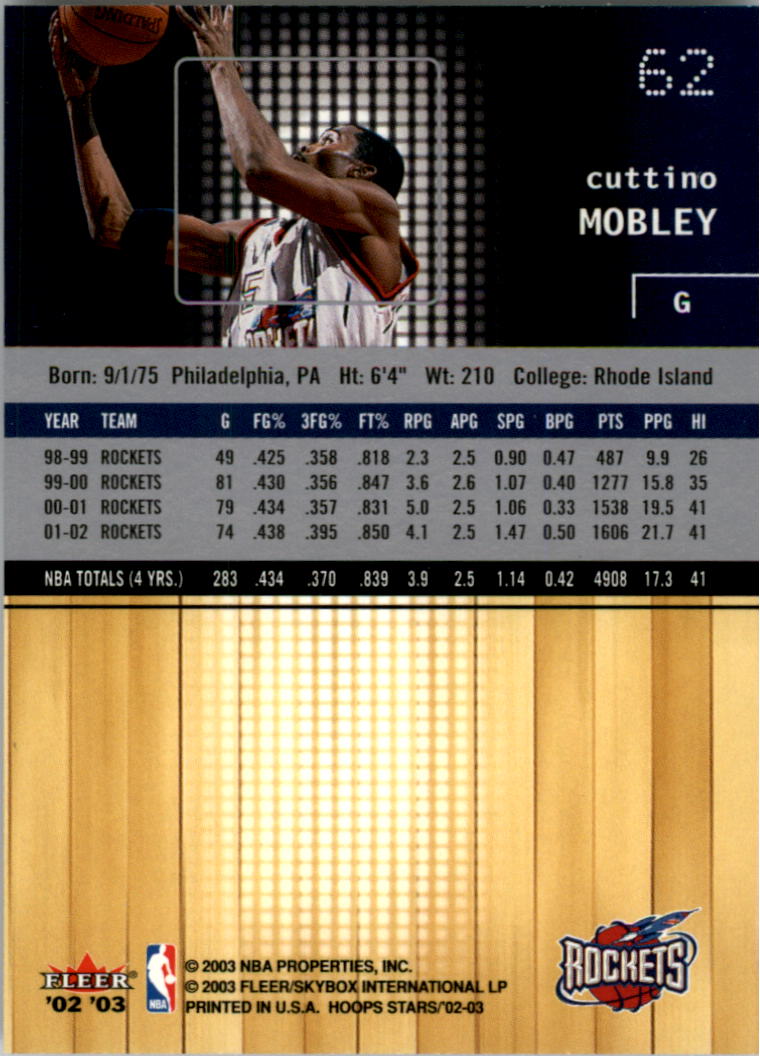 2002-03 NBA Hoops Stars - #142 David Robinson