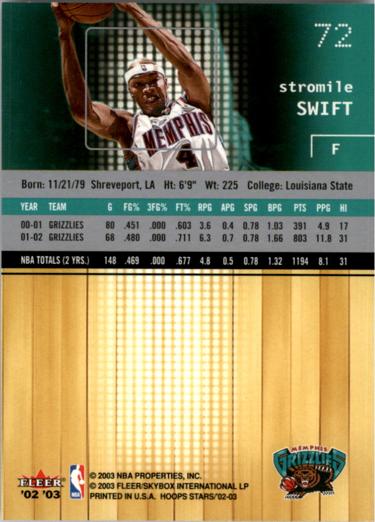 2002-03 NBA Hoops Stars - #142 David Robinson