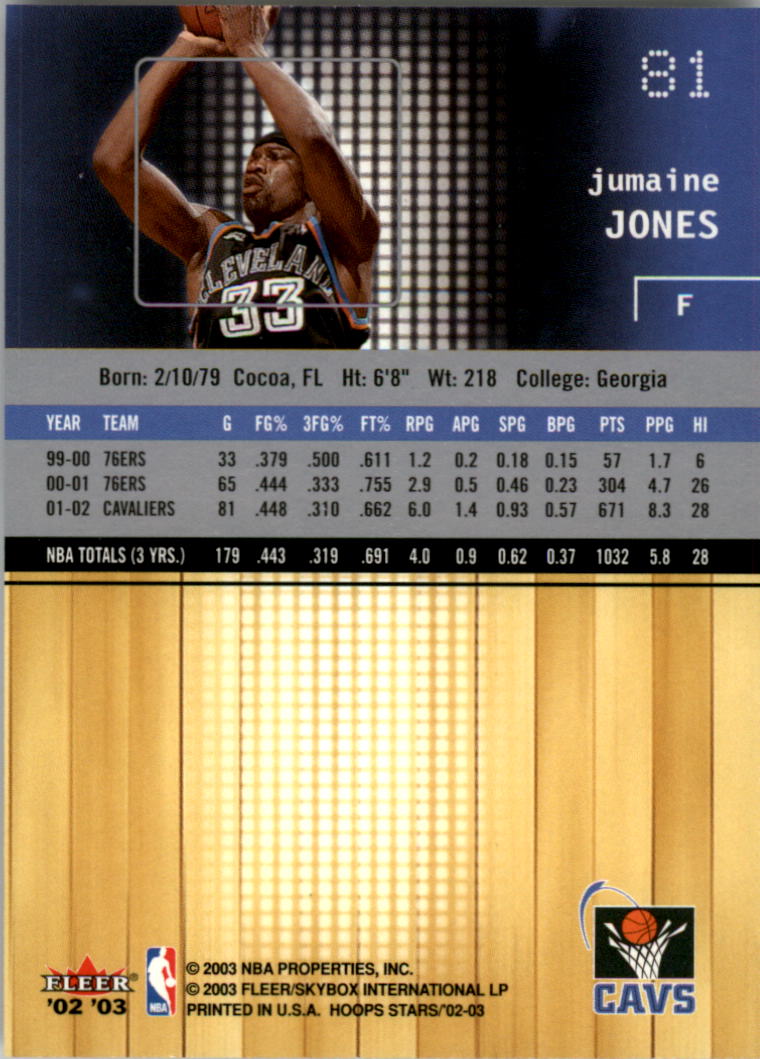 2002-03 NBA Hoops Stars - #142 David Robinson