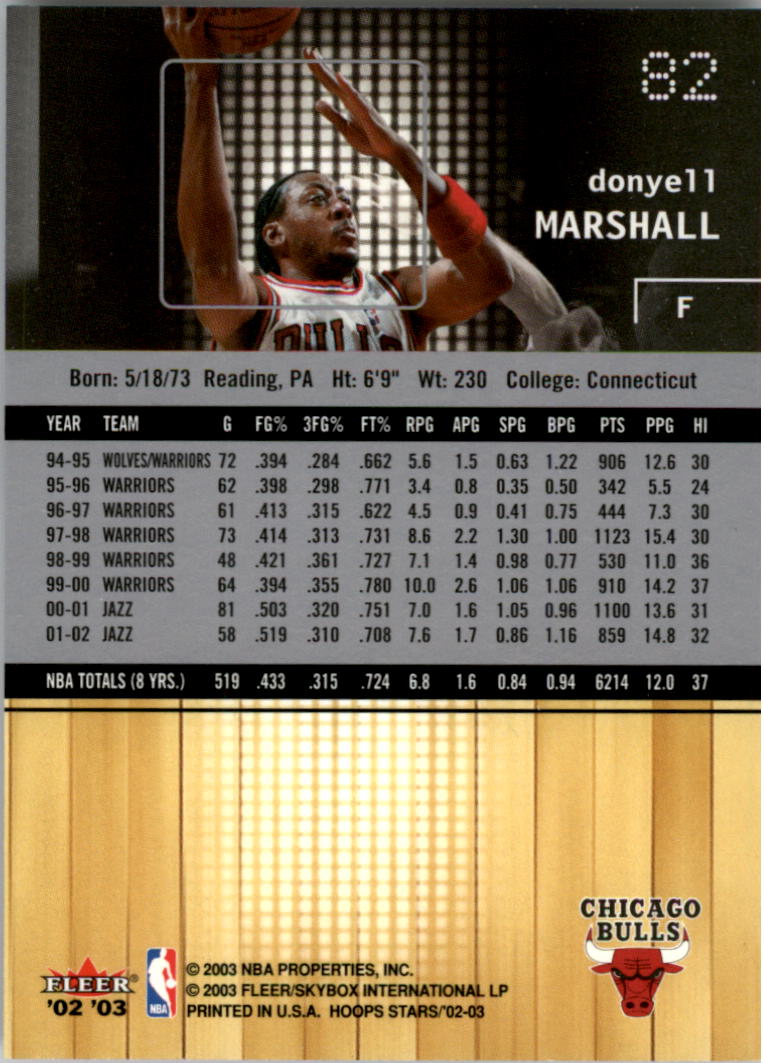 2002-03 NBA Hoops Stars - #142 David Robinson