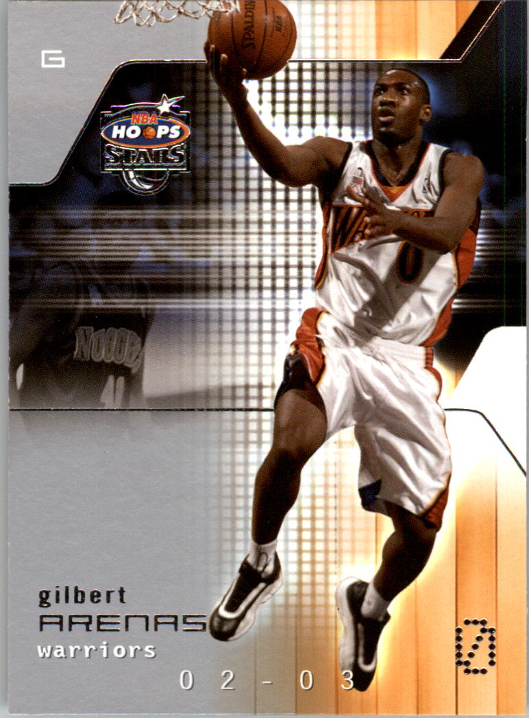 2002-03 Hoops Stars #100 Gilbert Arenas