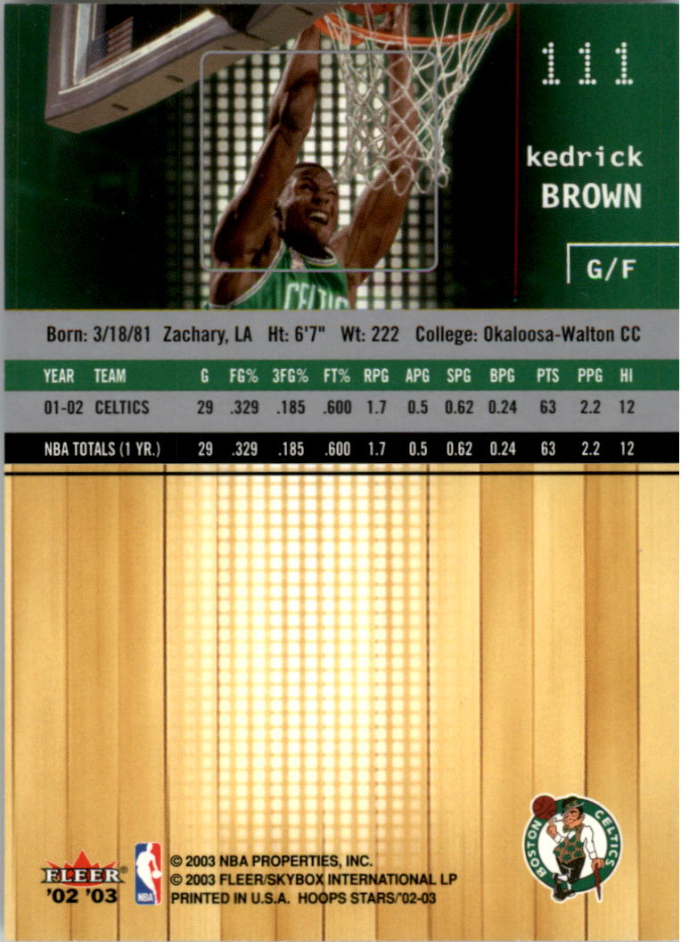 2002-03 NBA Hoops Stars - #142 David Robinson