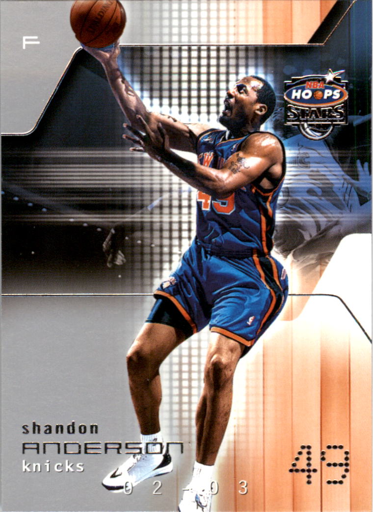 2002-03 NBA Hoops Stars - #142 David Robinson