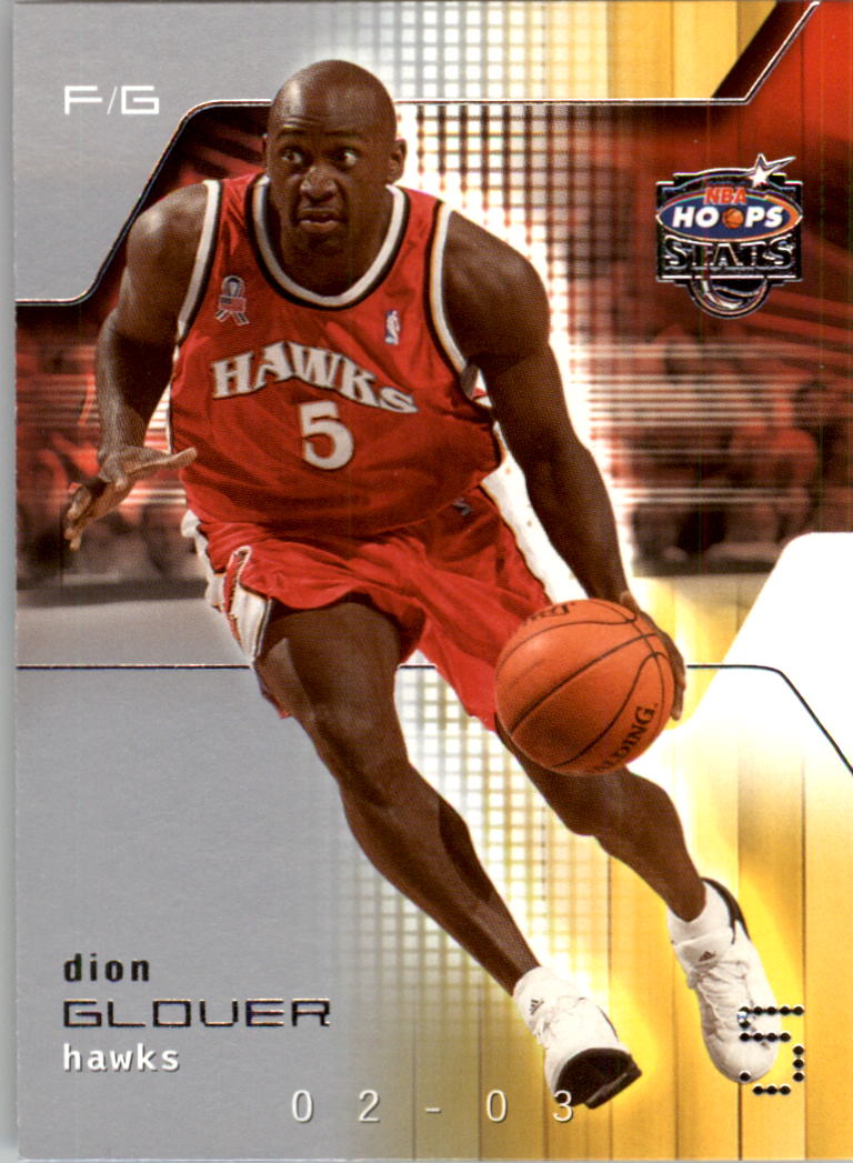 2002-03 Hoops Stars #123 Dion Glover