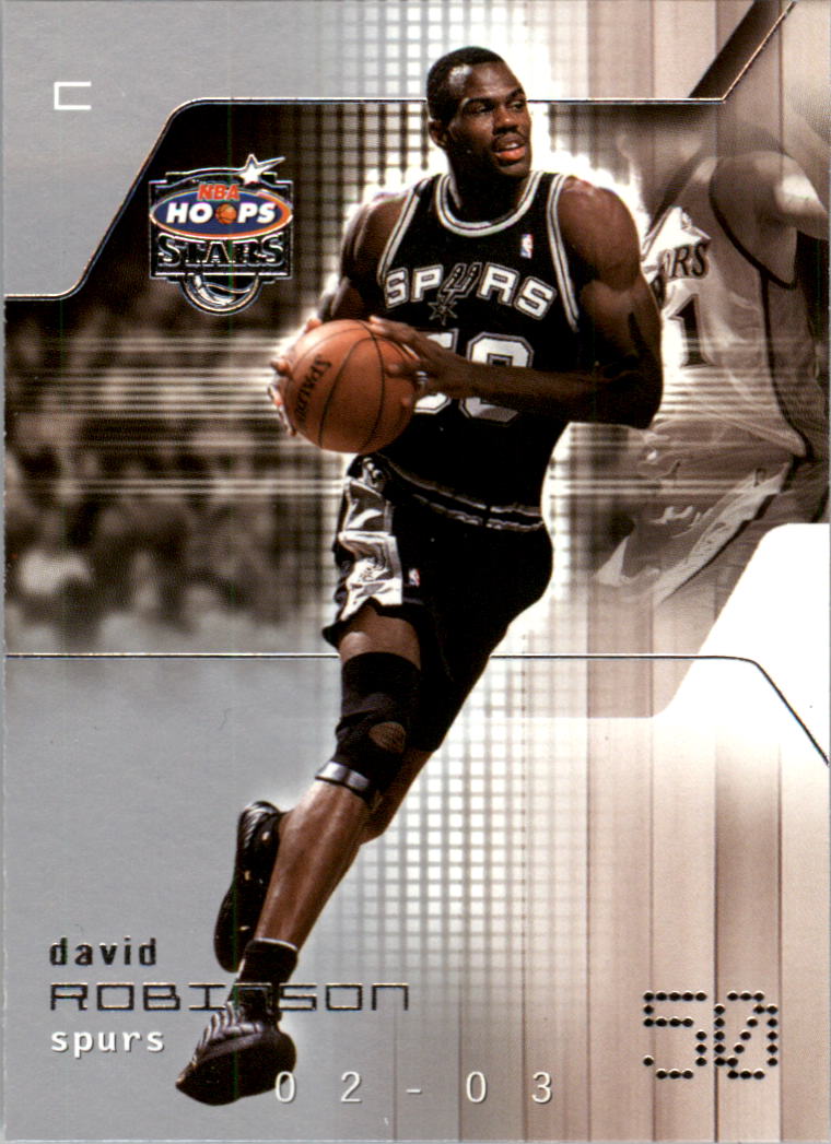 2002-03 NBA Hoops Stars - #142 David Robinson