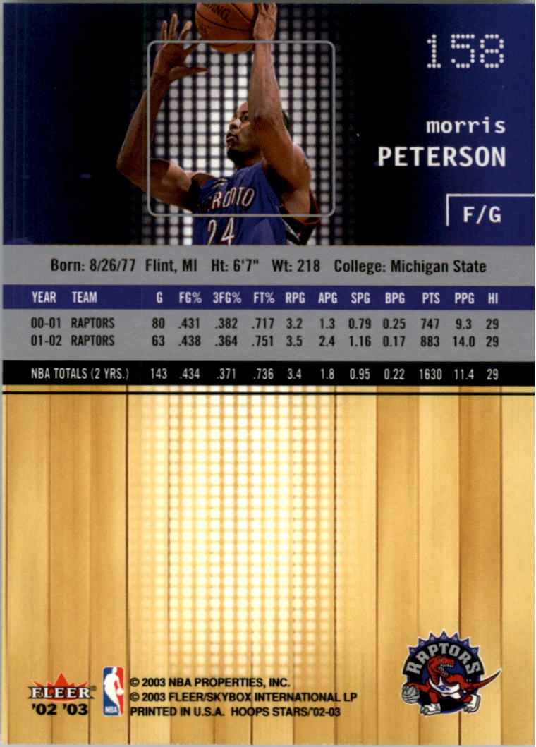 2002-03 NBA Hoops Stars - #142 David Robinson