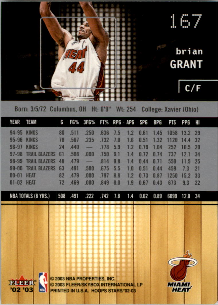 2002-03 NBA Hoops Stars - #142 David Robinson