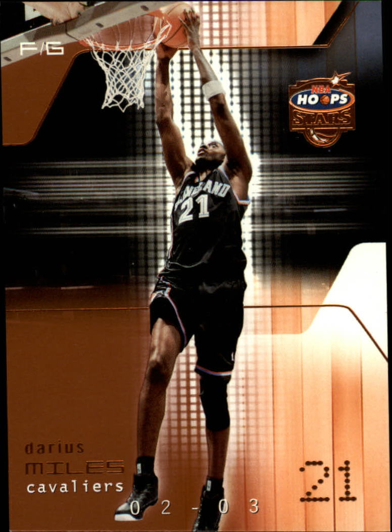 2002-03 Hoops Stars Five-Star #20 Darius Miles
